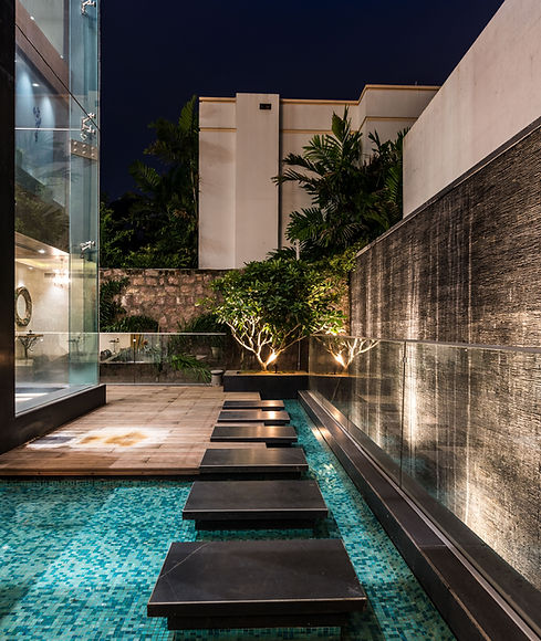 Entrance of residential project