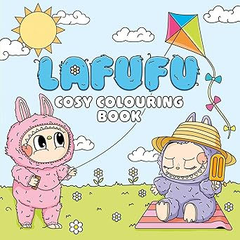 Lafufu Cosy Colouring Book: A cute and comfy colouring book for all ages!
