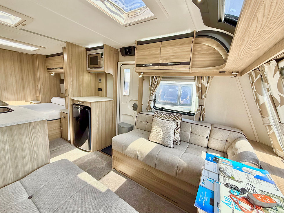 Thumbnail: Coachman Pastiche 575 2017 - 4 Berth Island Bed Caravan - Motormover - Cris Clea