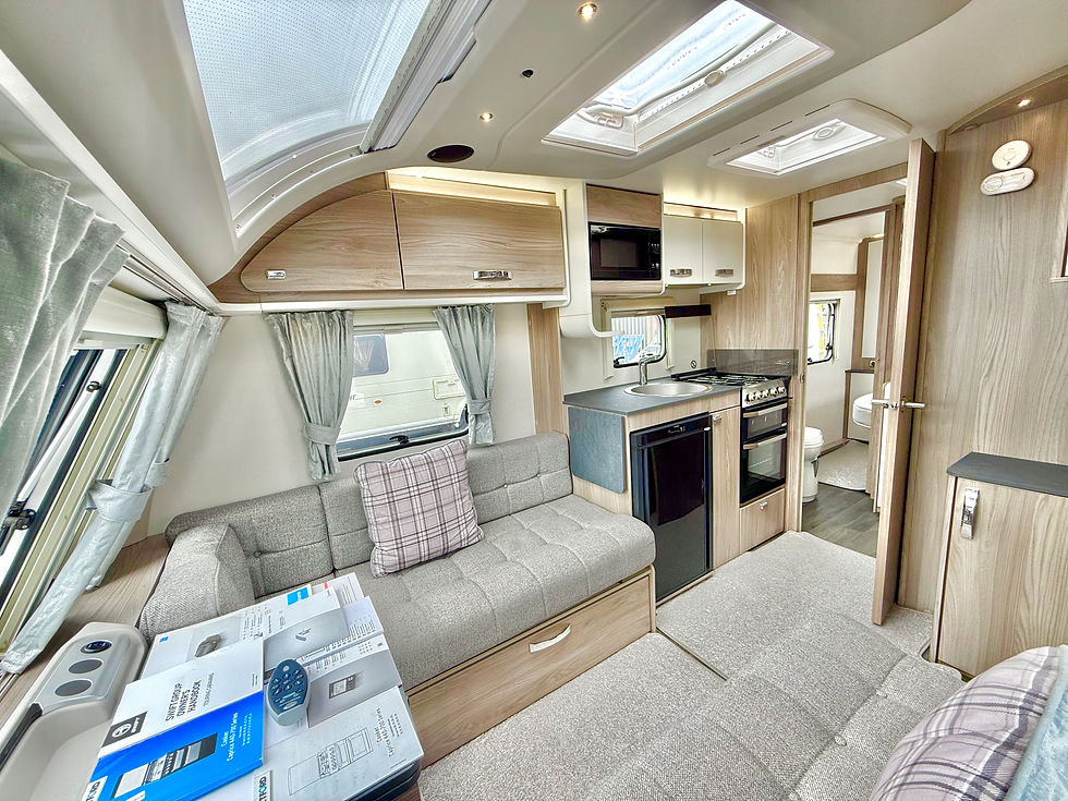 Thumbnail: Immaculate 2023 Swift Sprite 4EB - Rear Island Bedroom Caravan - Motormover  - F