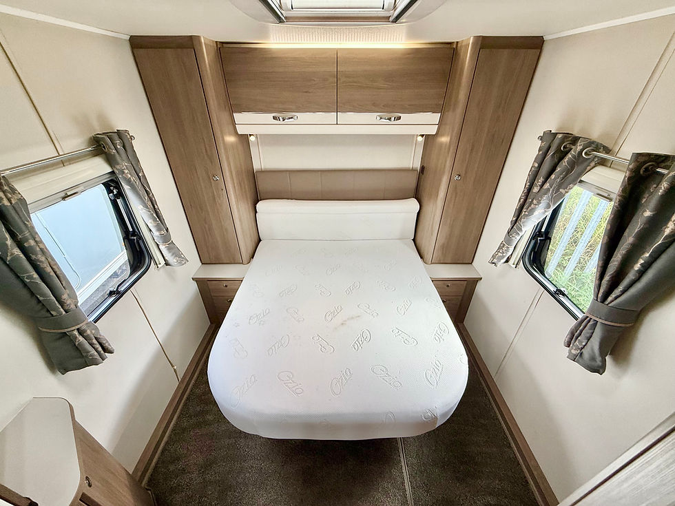 Thumbnail: 2017 Compass Casita 550 - Rear Island Bed Caravan - Motormover -Solar Panel - Fa