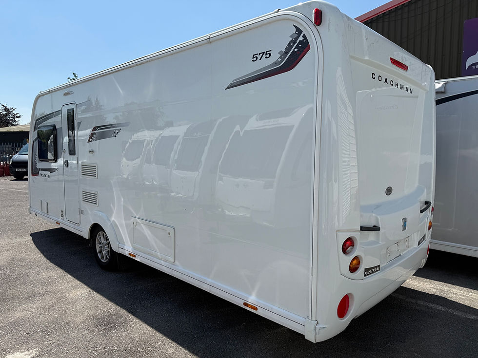 Thumbnail: Coachman Pastiche 575 2017 - 4 Berth Island Bed Caravan - Motormover - Cris Clea