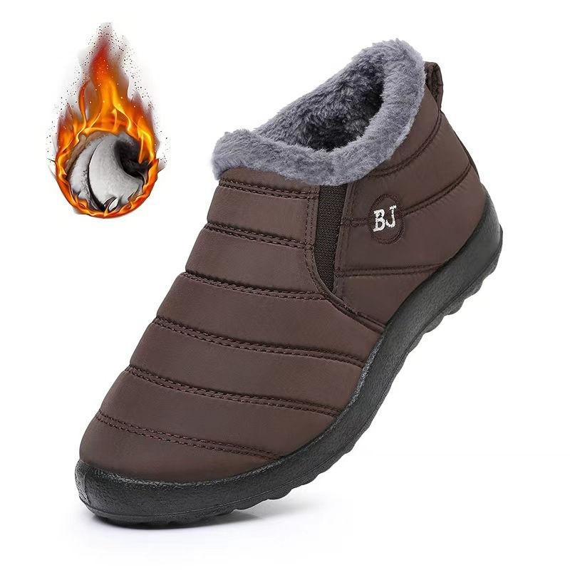 Thumbnail: Unisex Winter Snow Boots Waterproof Slip Resistant