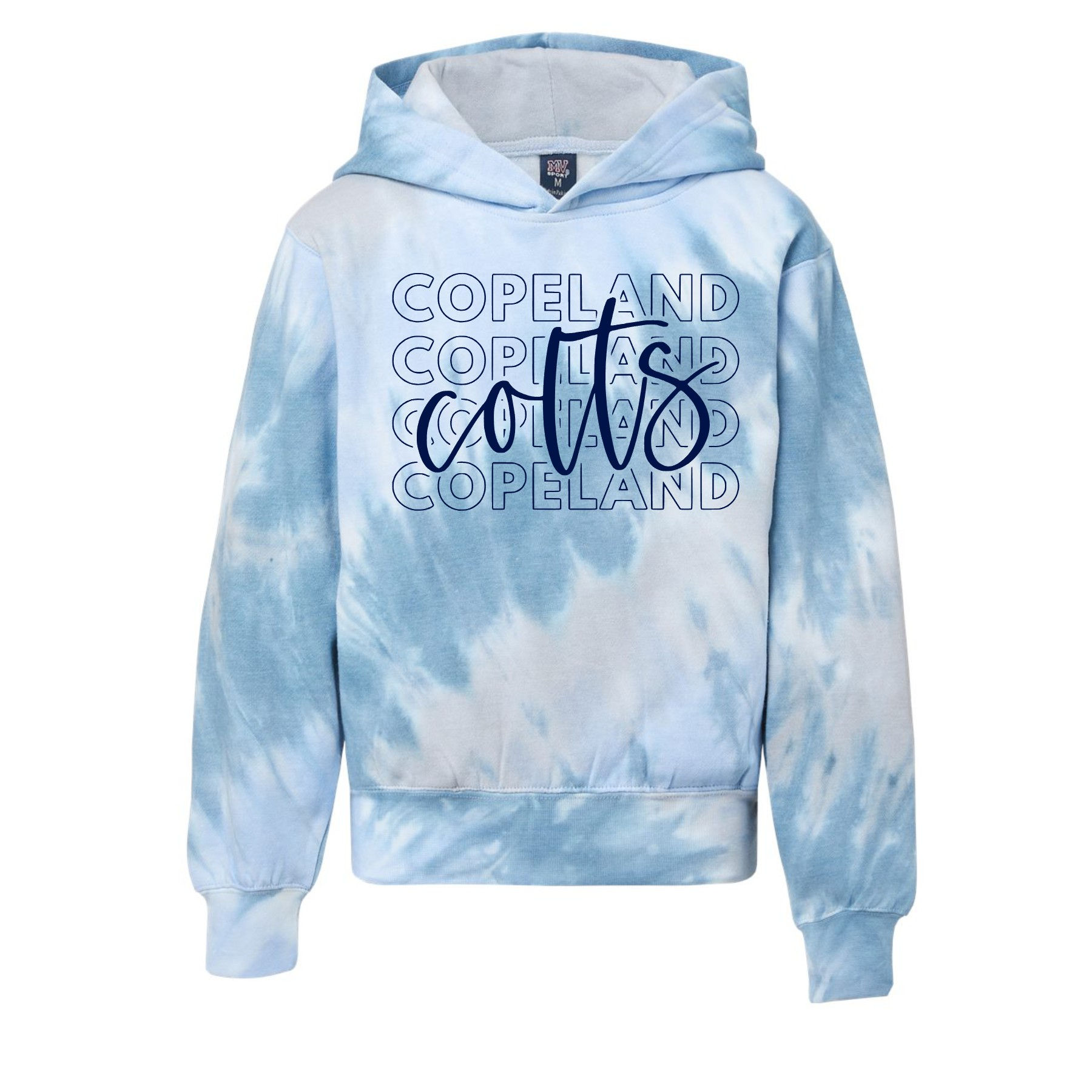 Copeland Colts tye-dye YOUTH hoodie
