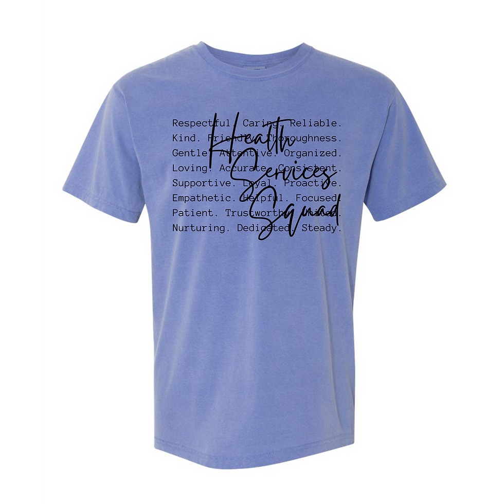 Thumbnail: CFISD Health Services Squad tee