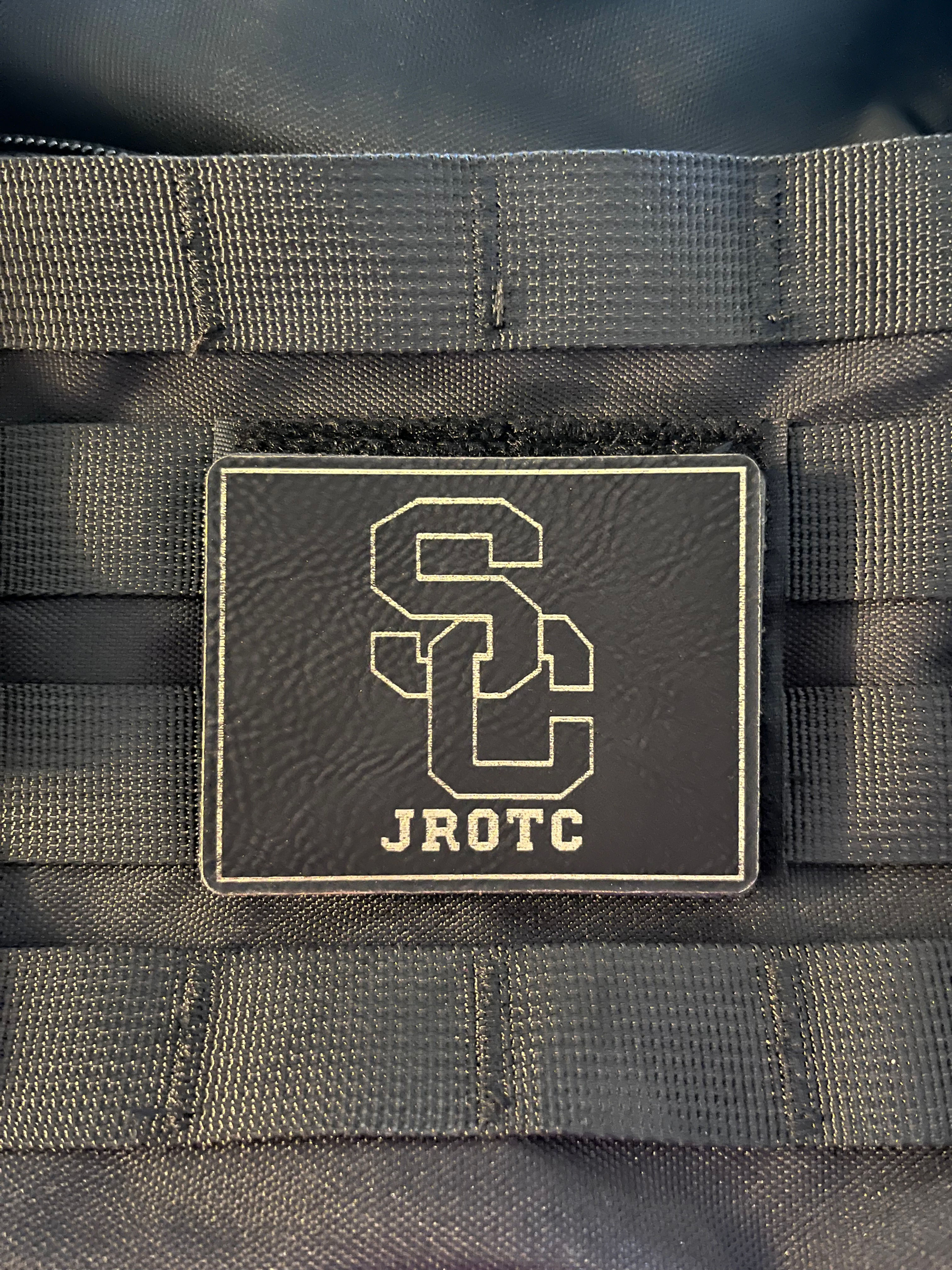 SC Velcro patch for duffle bag