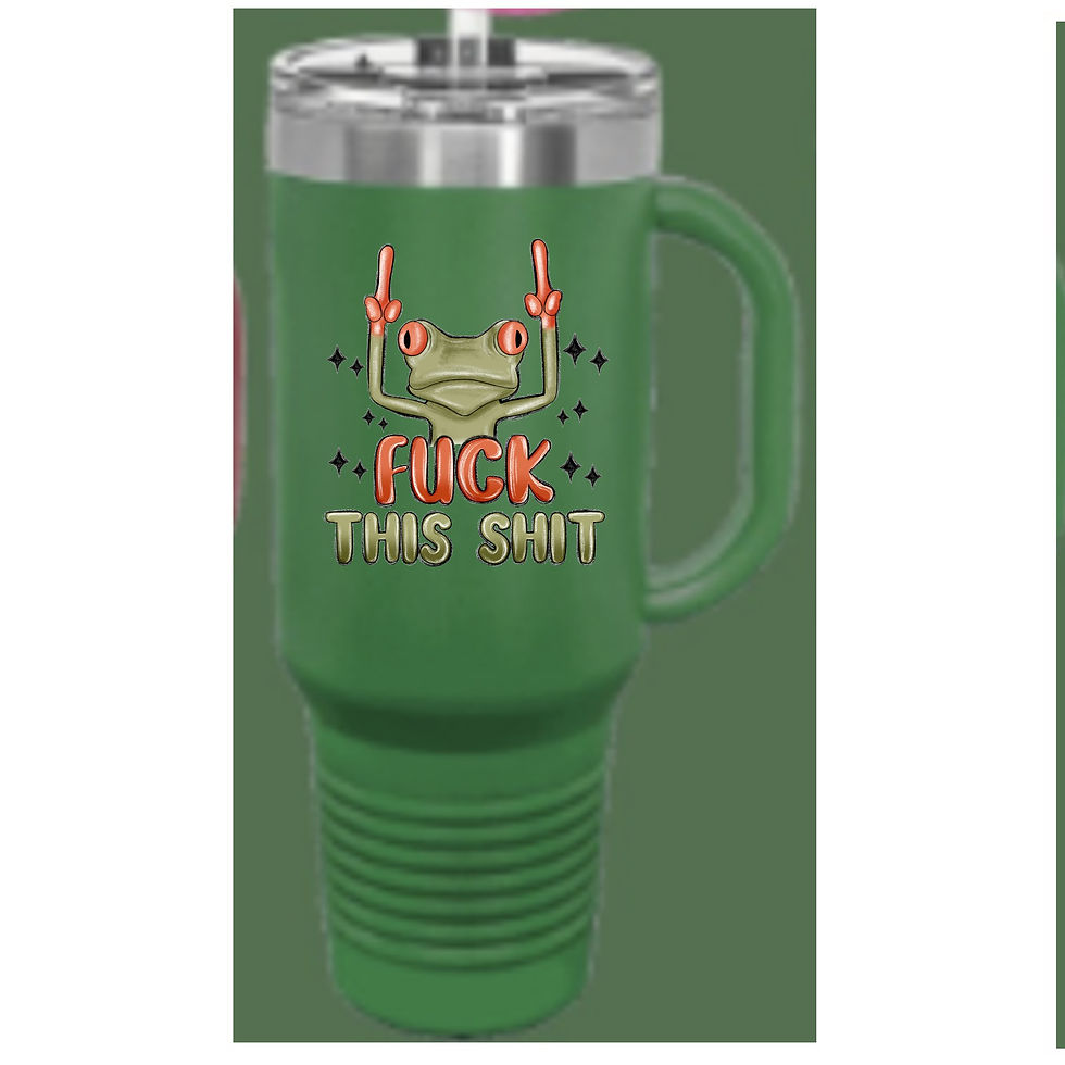 Thumbnail: F this Sh*t 40oz Polar Camel Tumbler