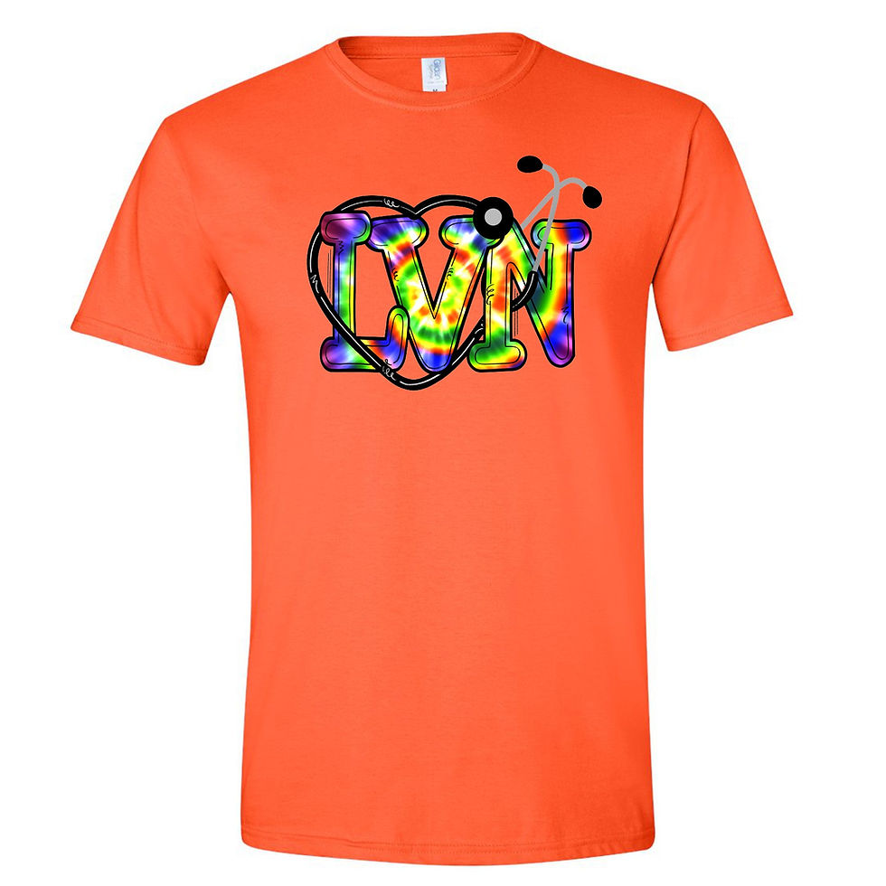 Thumbnail: Colorful LVN or NA print tee