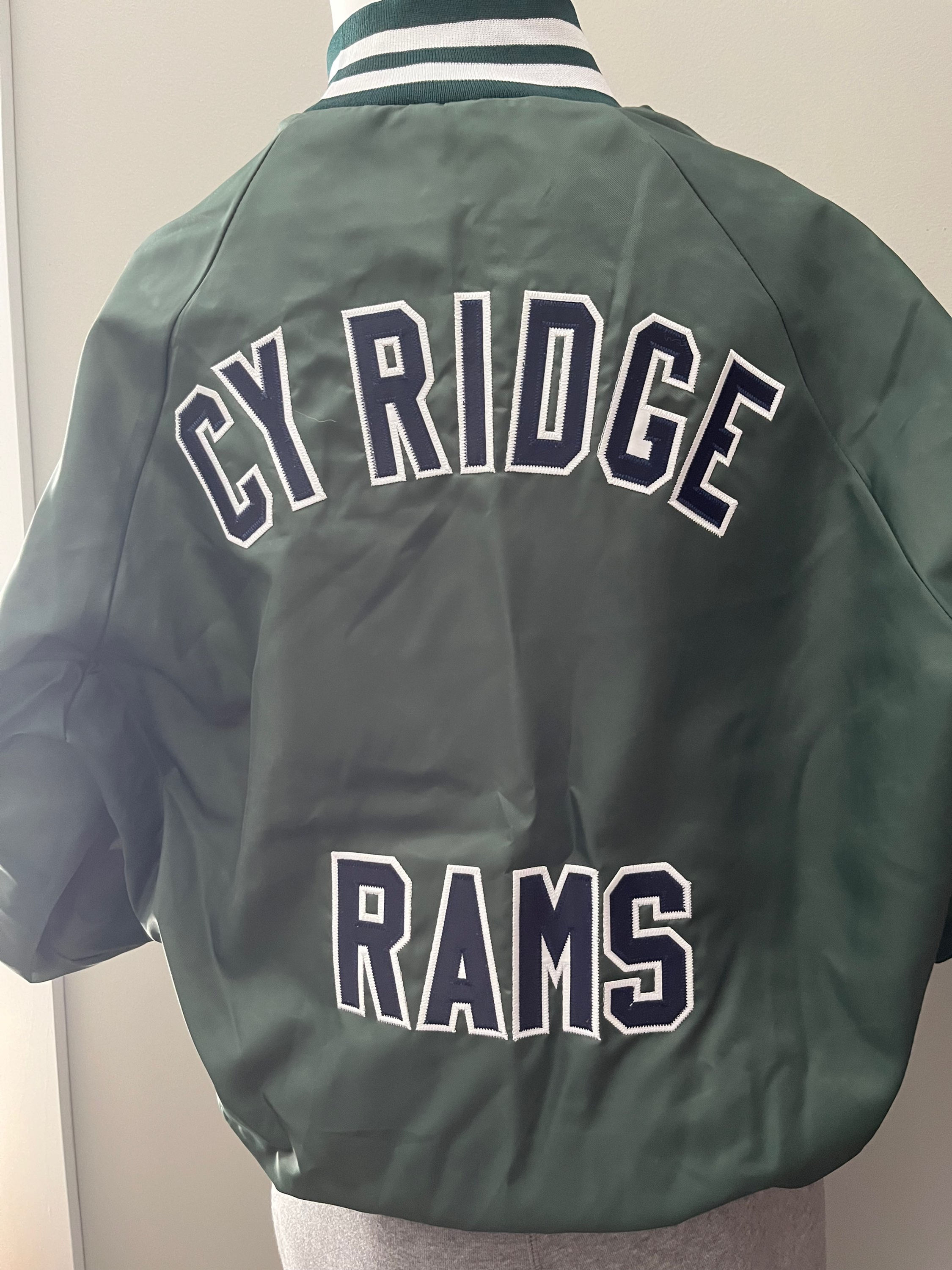 Cypress Ridge Rams Oxford Baseball Style Jackets
