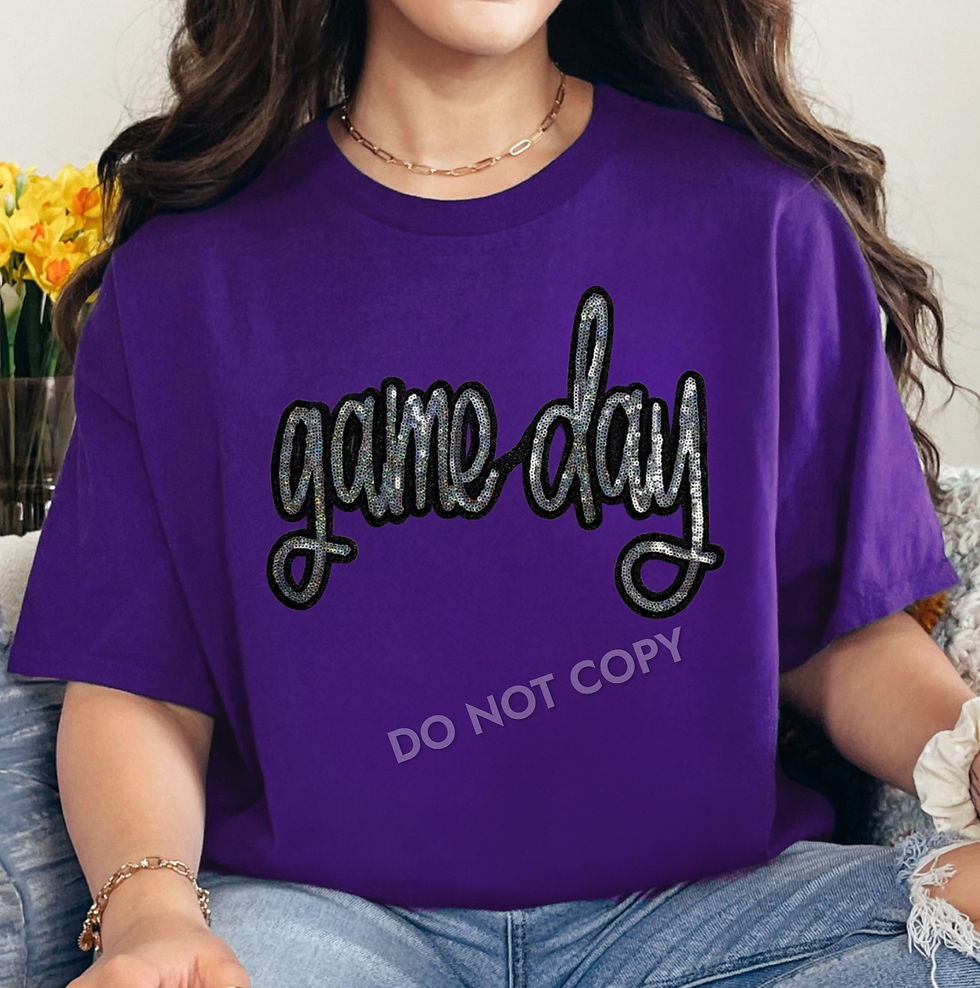Thumbnail: Sequined Game Day Patch