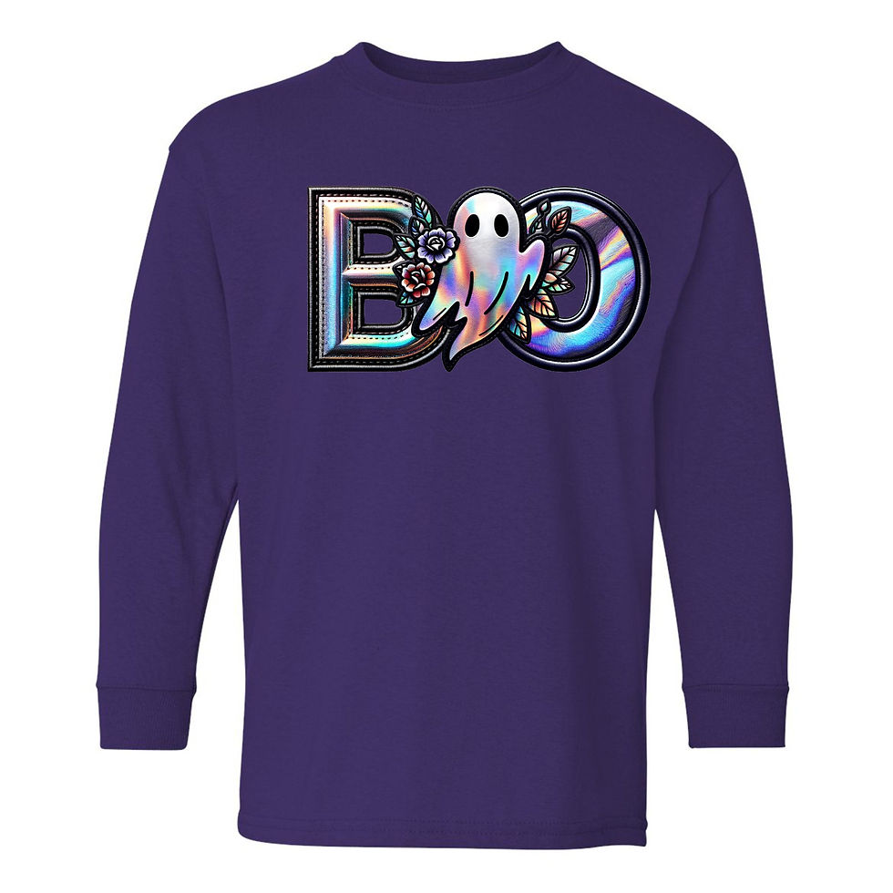 Thumbnail: YOUTH Boo long sleeve tee