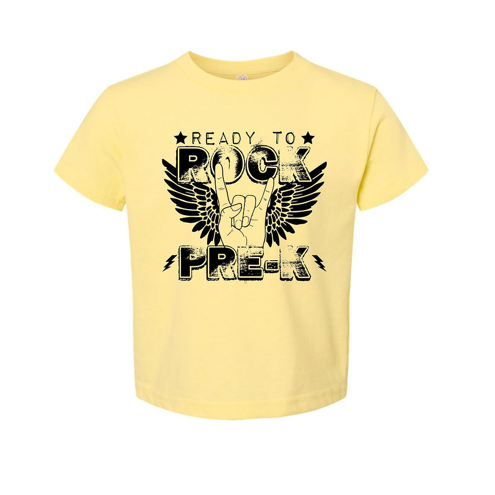 Thumbnail: Ready to Rock Pre K tee