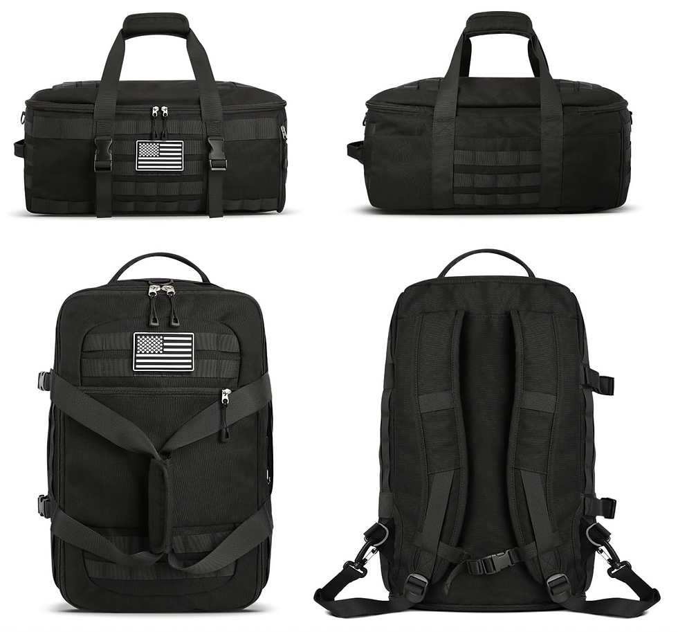 Thumbnail: Duffle Bag with Shoe Compartment