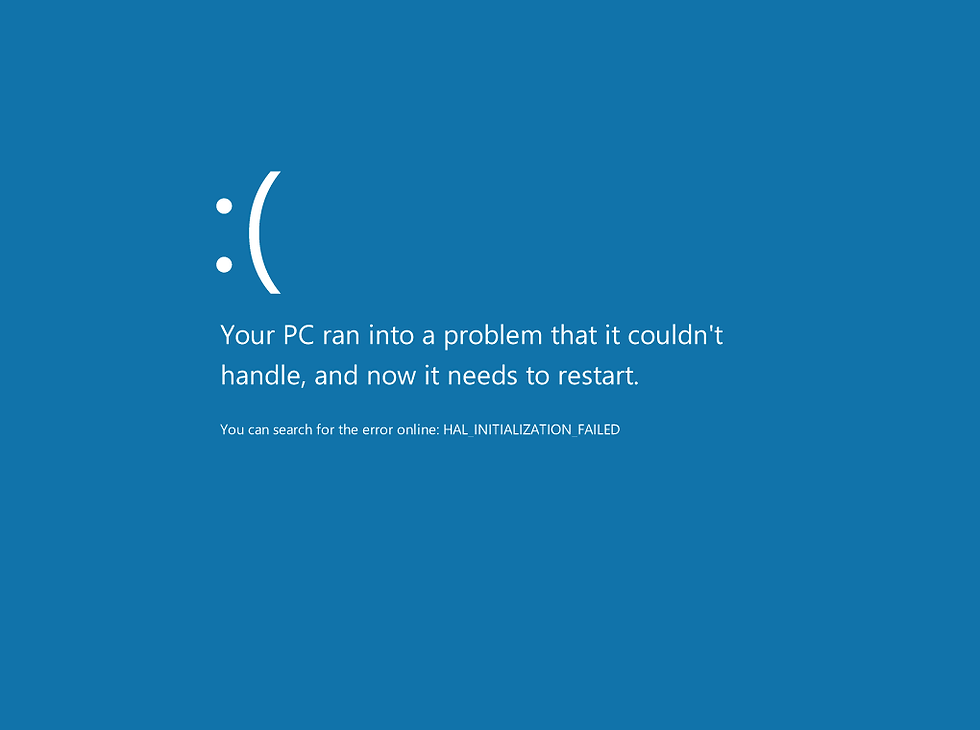 Windows Blue Screen of Death (BSOD) is getting a refresh