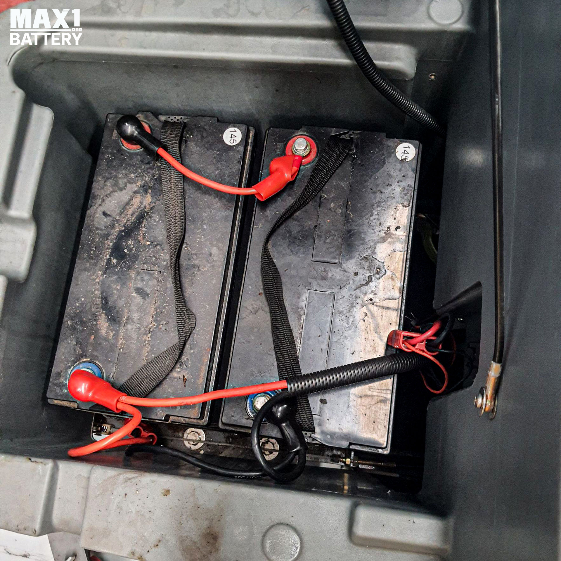 ยกระดับประสิทธิภาพรถขัดพื้นอุตสาหกรรม ด้วยแบตเตอรี่ MAX1 MXD12-100 (12V 100Ah) ดีฟไซเคิล
