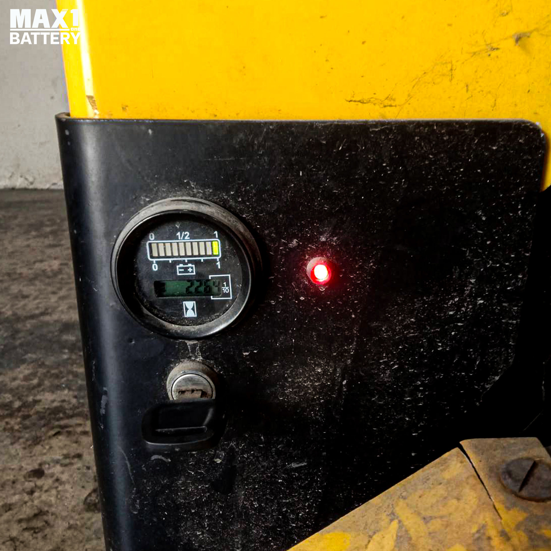 แบตเตอรี่รถ Stacker และรถยกสูง MAX1 MXD12-80 (12V 80Ah) ดีฟไซเคิล: ขุมพลังอึด ทนทาน สำหรับอุตสาหกรรม