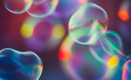 bulles colorées