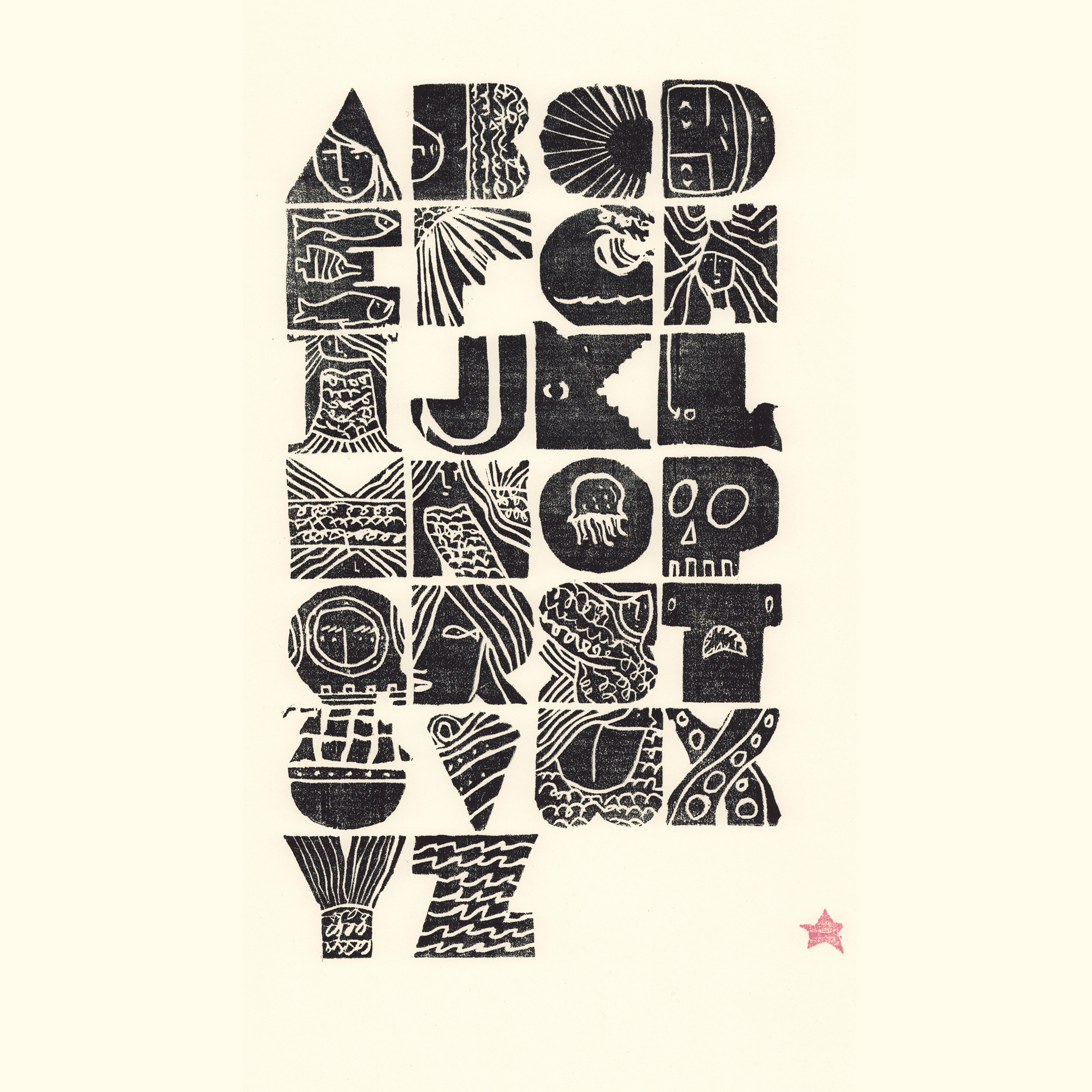 Mermaid Alphabet