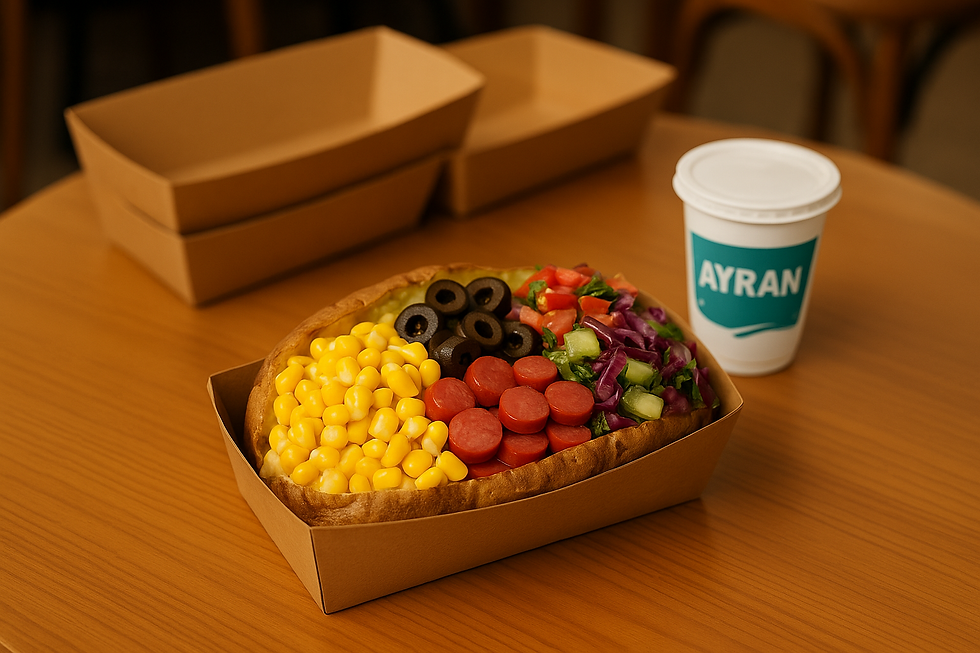 Kumpir Kapları Nasıl Üretilir? Malzeme ve Üretim Süreçleri