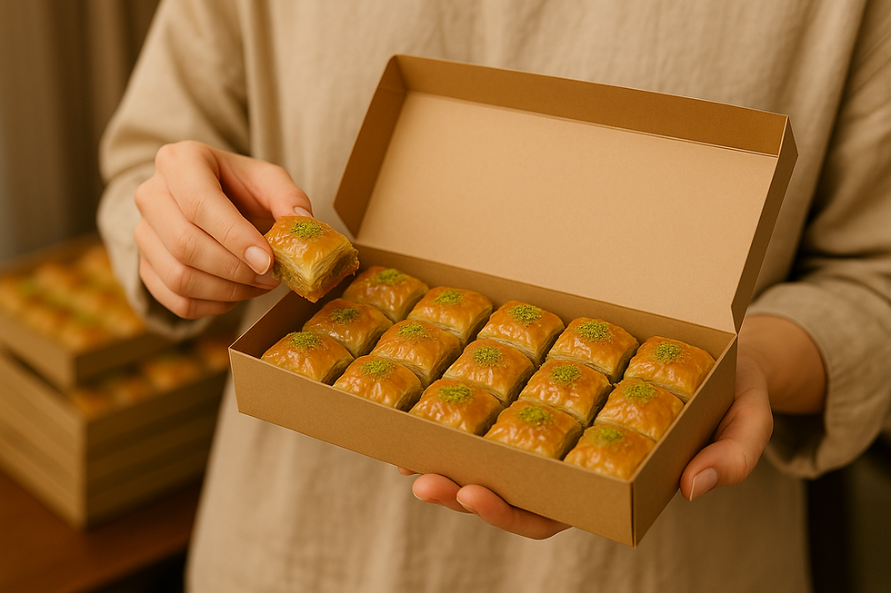 Baklava Kutularında Tasarım Trendleri ve Marka Kimliği