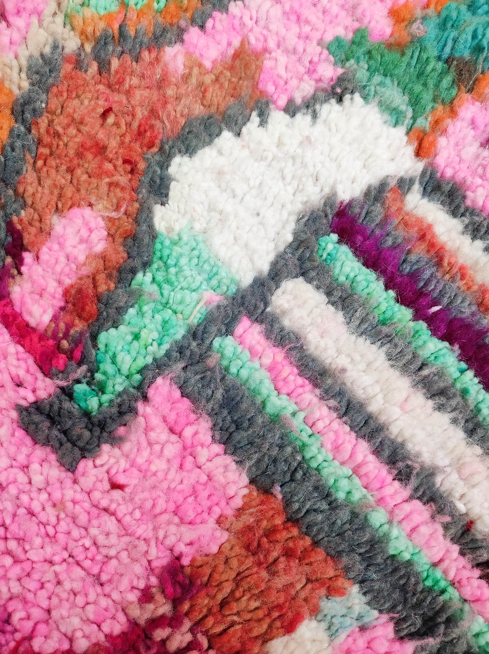 Miniature : Tapis berbère Boujaad 1,41x0,97m