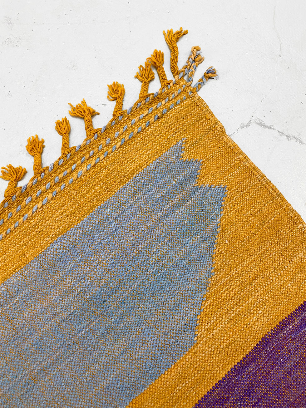 Miniature : Kilim berbère coloré 1,55x1,08m