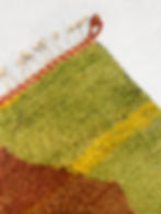 Miniatura: Alfombra bereber Boujaad colorida de 3,33 x 2,35 m