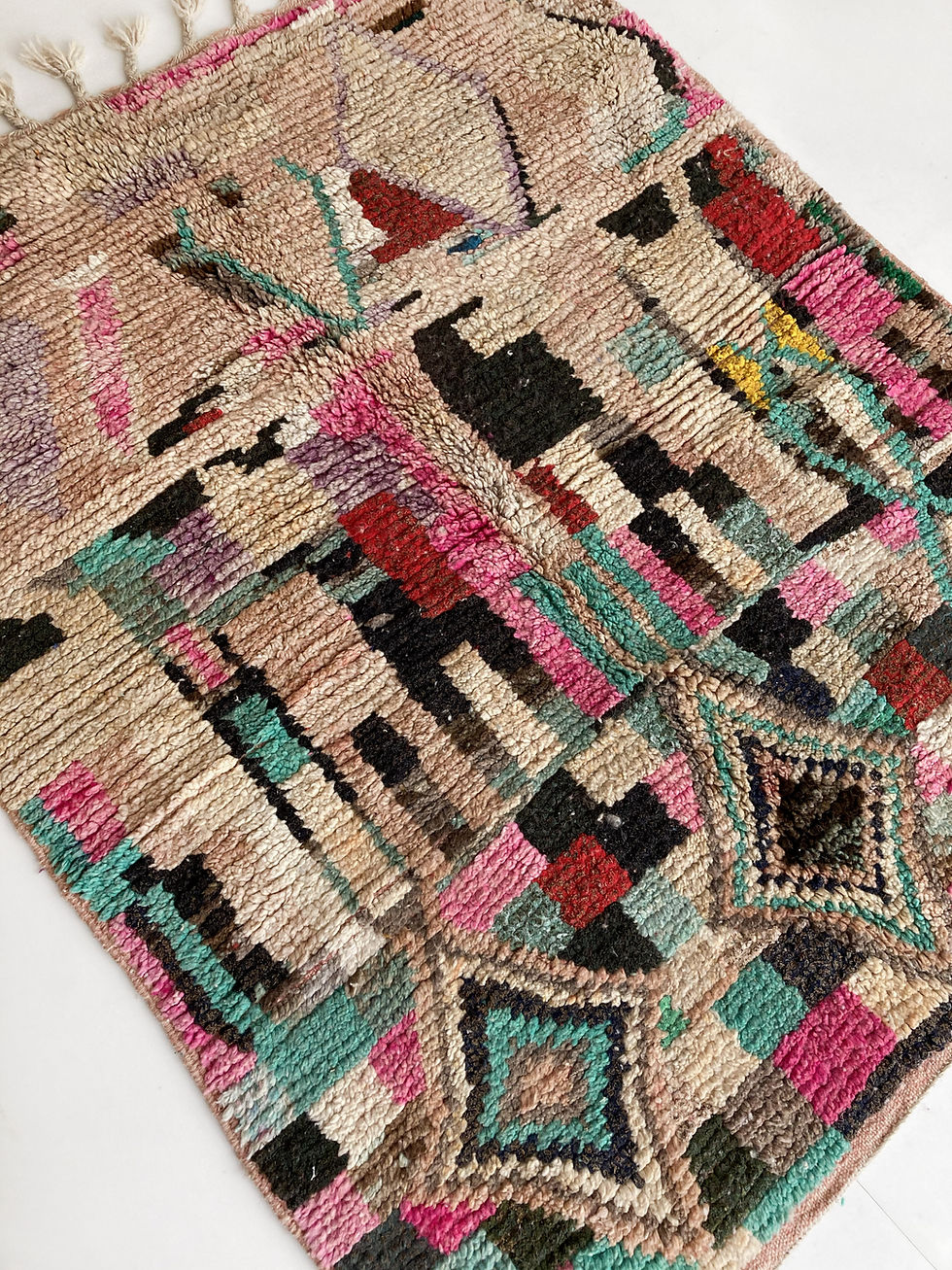 Miniatura: Alfombra bereber Boujaad 1,59 x 1,30 m