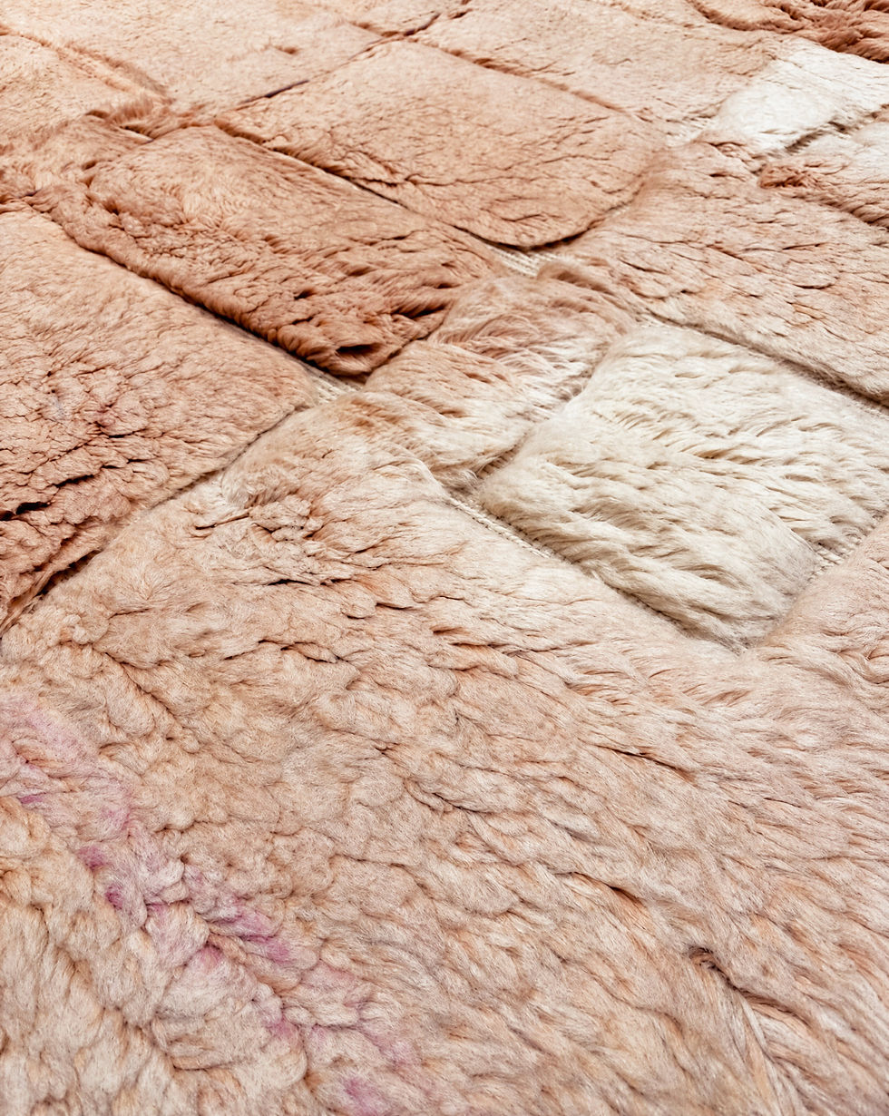 Miniatur: Bunter Beni Ouarain Berberteppich 2,89 x 2,02 m