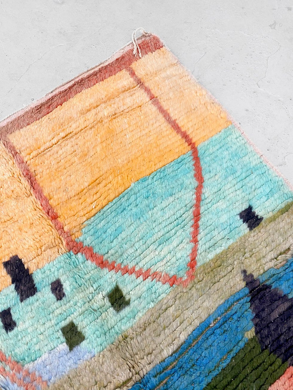 Miniatur: Bunter Boujaad-Berberteppich 2,90 x 1,92