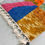 Miniature : Tapis berbère Boujaad à motifs multicolores 1,50x1,07m