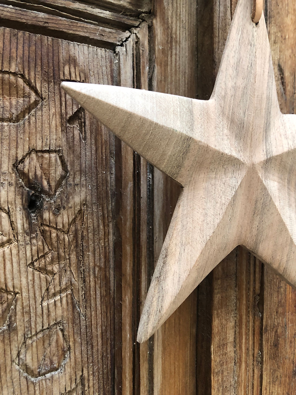 Miniature : Etoiles en bois