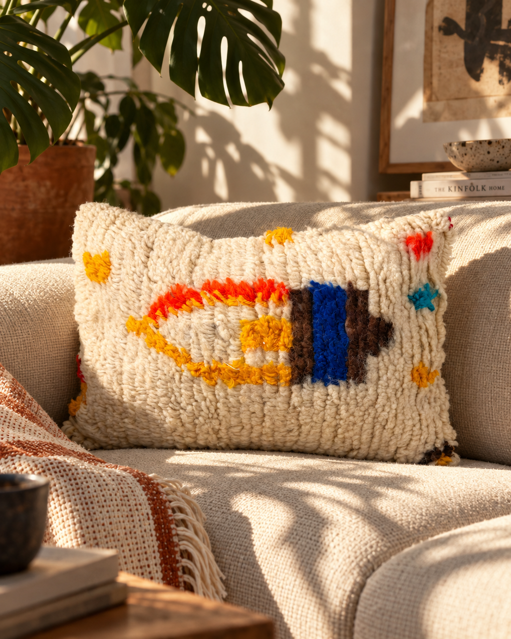 Housse de coussin berbère Azilal
