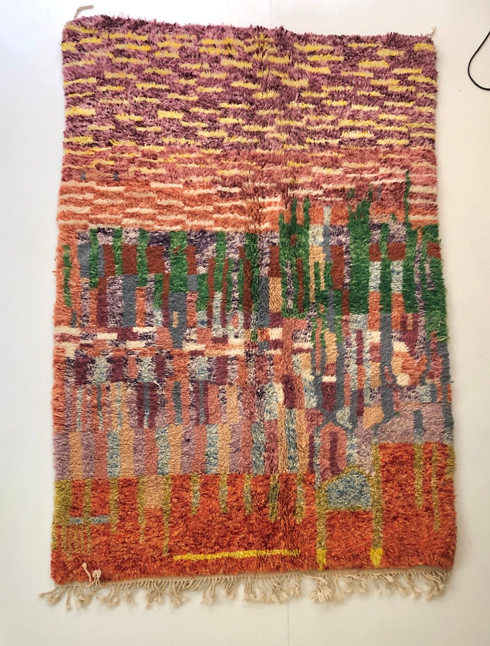 Tapis berbère Beni Ouarain 2,49x1,63m