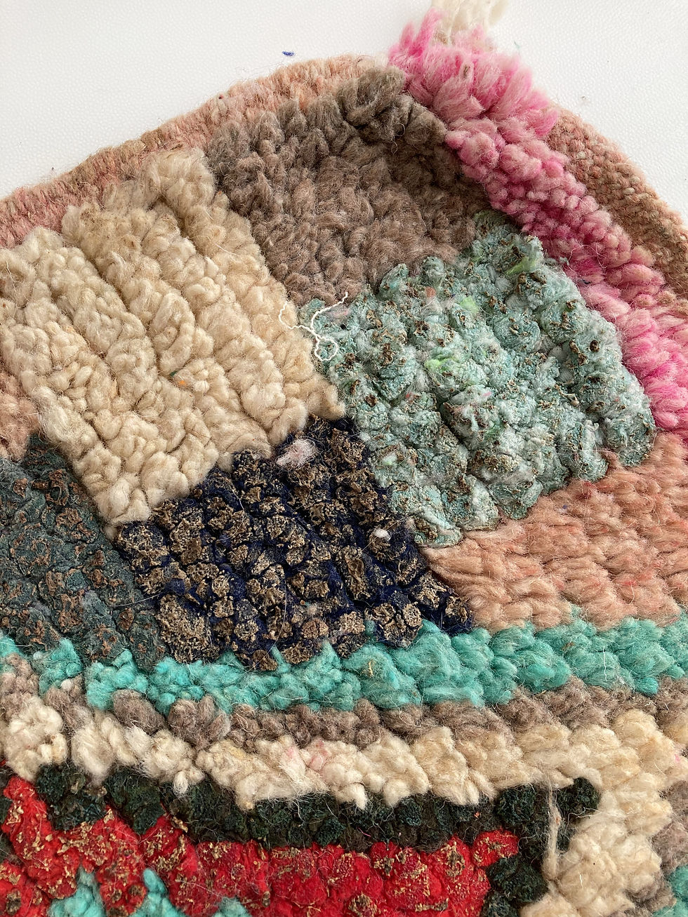 Miniatura: Alfombra bereber Boujaad 1,59 x 1,30 m
