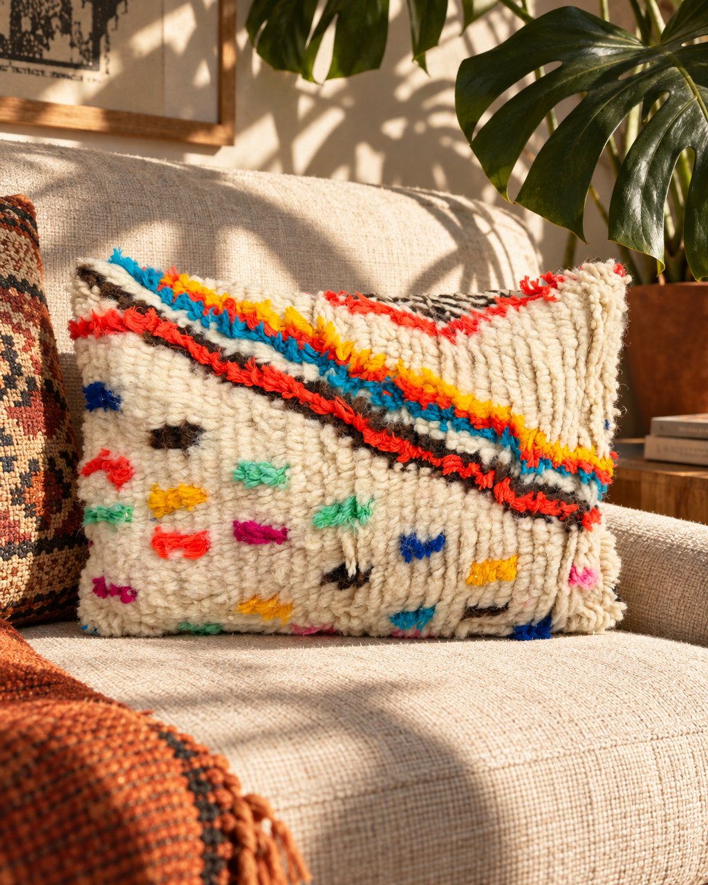 Housse de coussin berbère Azilal