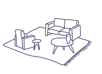 Tapis de grande taille pour les intérieurs cossus
