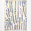 Miniature : Tapis berbère Azilalà motifs bleu majorelle 1,43x1,05m