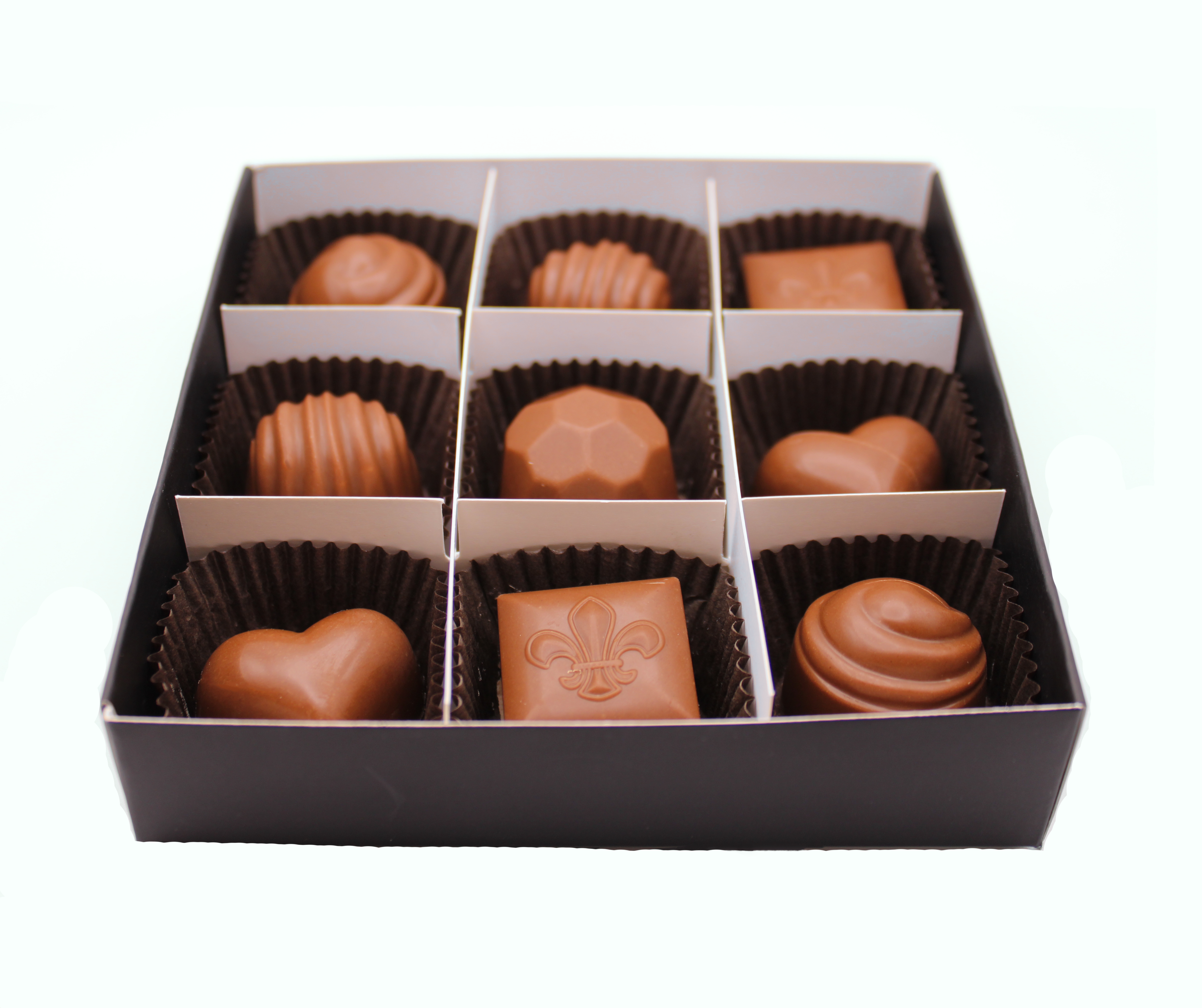 9 Assorted Milk Chocolates