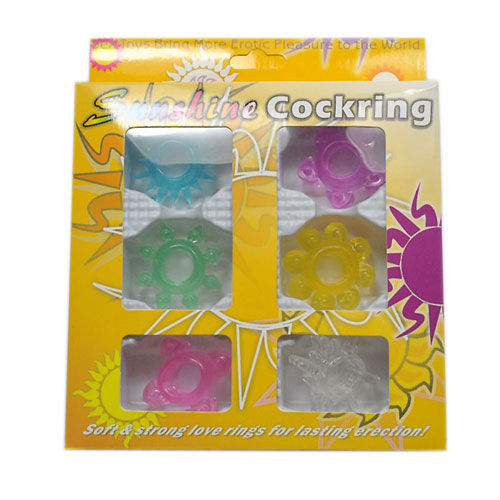 Thumbnail: Cockring Pack ( 6 pcs in one box )