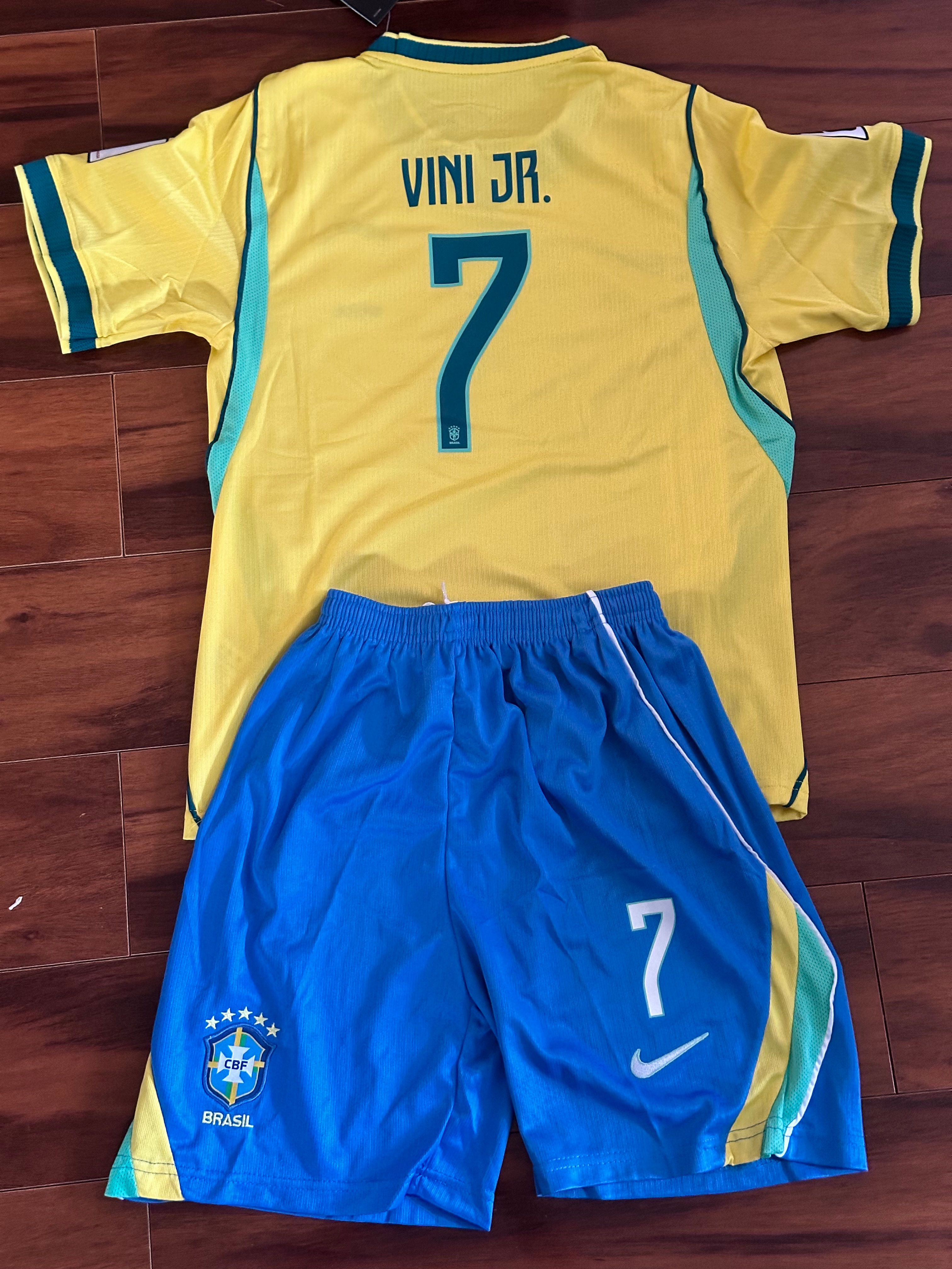 Brazil 2026 Vinícius Júnior Home Soccer Jersey | Seleção World Cup Fan Shirt🇧🇷