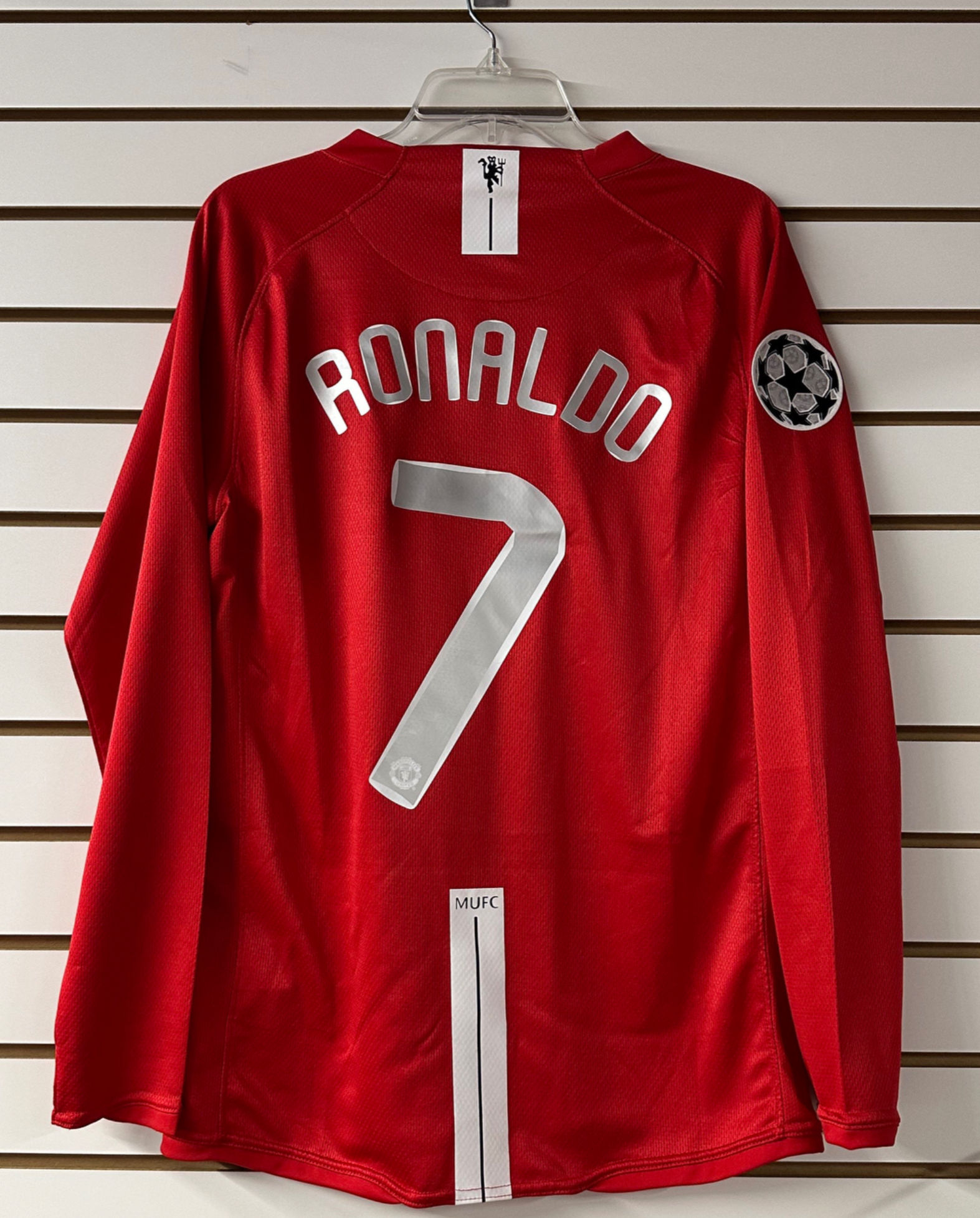 Manchester United 2008 Cristiano Ronaldo Champions League Final Home Shirt