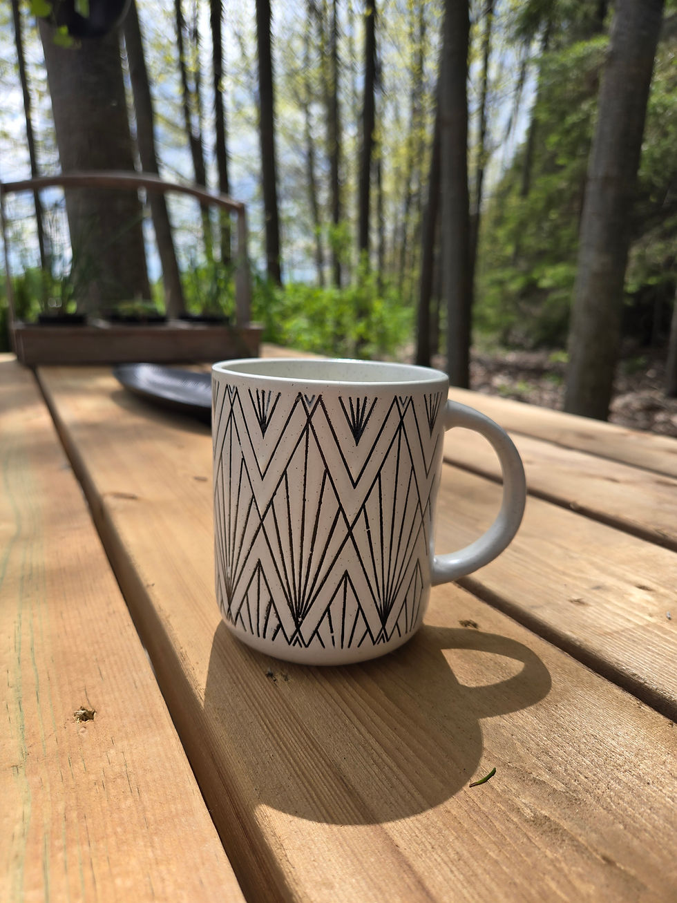 'Sun Beam' Camping Mug
