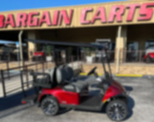 2026 Ezgo RXV Freedom 2+2 - Inferno Red