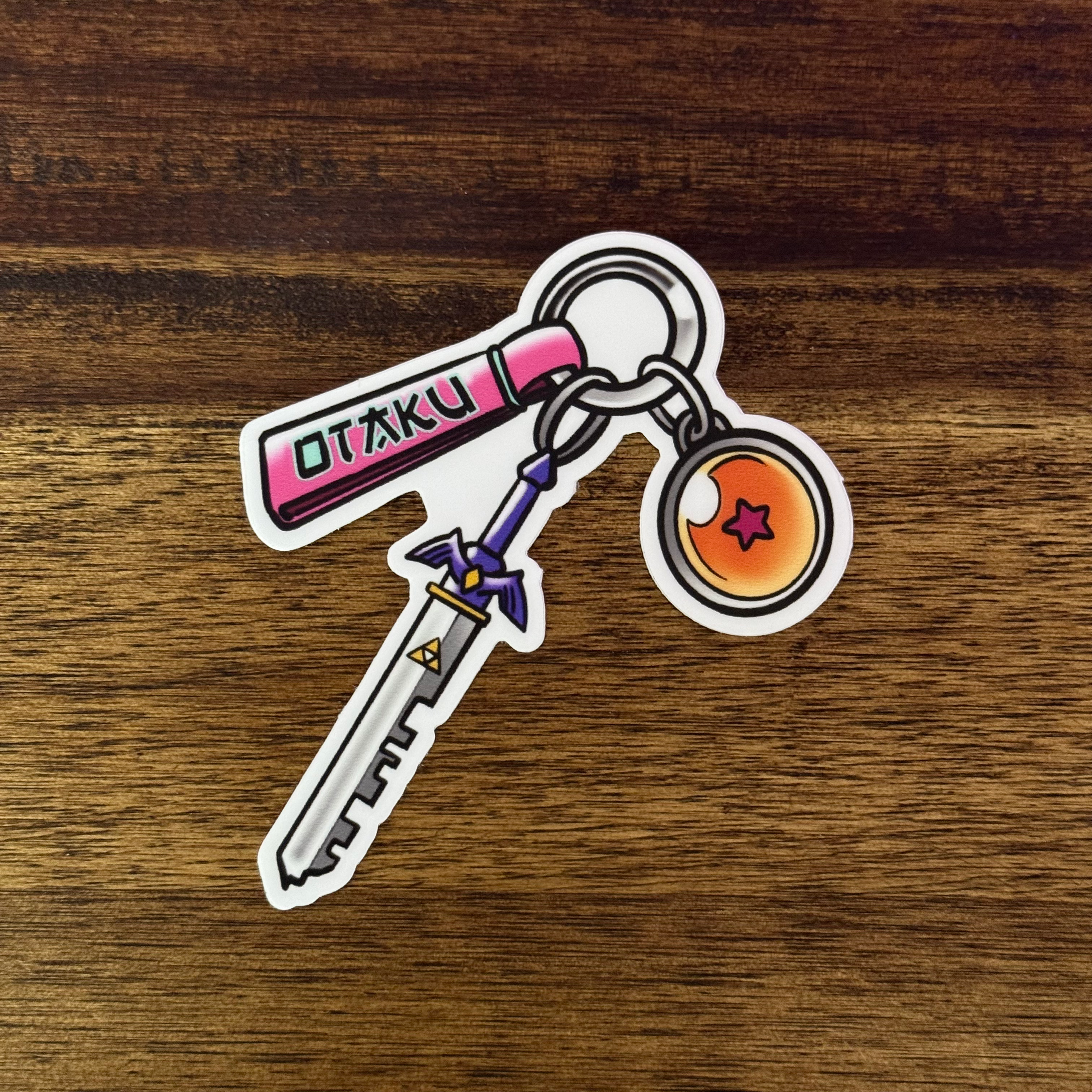 Otaku Keys Sticker