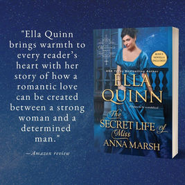 "Excellent" - The Secret Life of Miss Anna Marsh by Ella Quinn - Excerpt