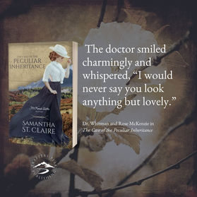 Drama and Mystery in THE CASE OF THE PECULIAR INHERITANCE by Samantha St. Claire