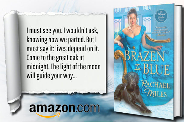Brazen in Blue by Rachael Miles - Blog Tour