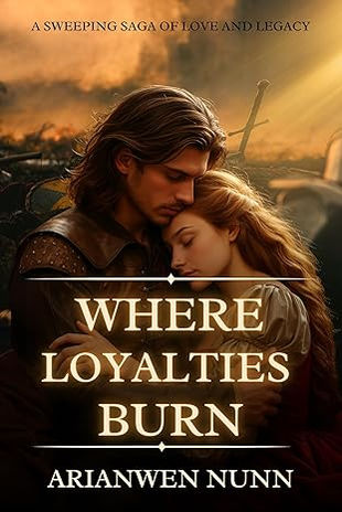 'Where Loyalties Burn' by Arianwen Nunn - Medieval Historical Romance