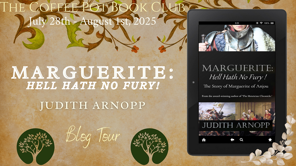 Marguerite: Hell Hath No Fury! blog tour banner